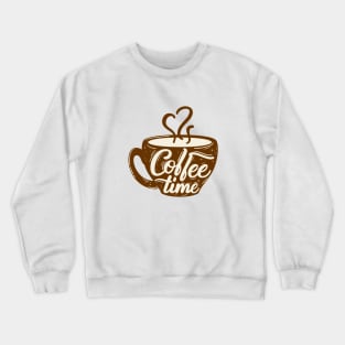 Coffee Time Crewneck Sweatshirt